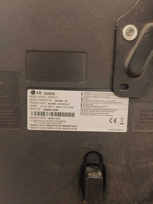 Televisão LCD LED com USB 32Polegadas