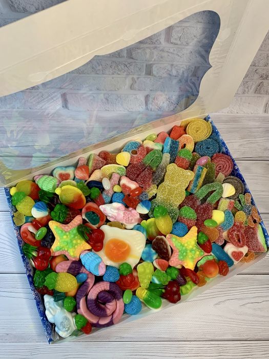 Мармеладний желейний солодкий бокс желейки мармелад подарунок