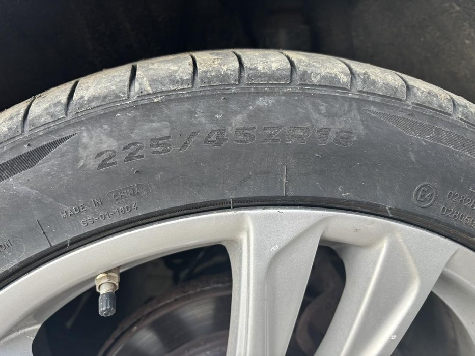 Колеса в зборі диски R18 5*114.3 225/45 kia hyundai mazda renault