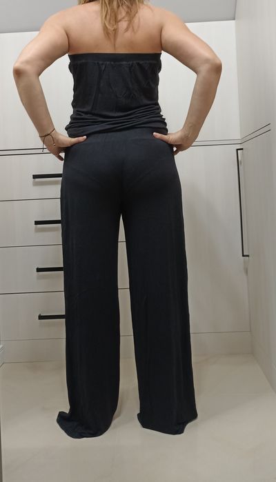 letni czarny kombinezon rozm. 42