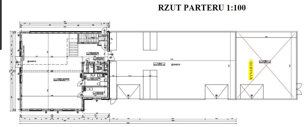 Wynajmę budynek Usługowo Handlowy 430 m2, ul.Janowskiej – 600m2 Kostki – Klimatyzacja!
