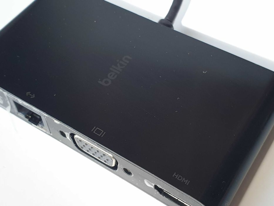 USB-C 5/1 Belkin AVC004 HDMI, VGA, USB 3.0, RJ45 100W комплект