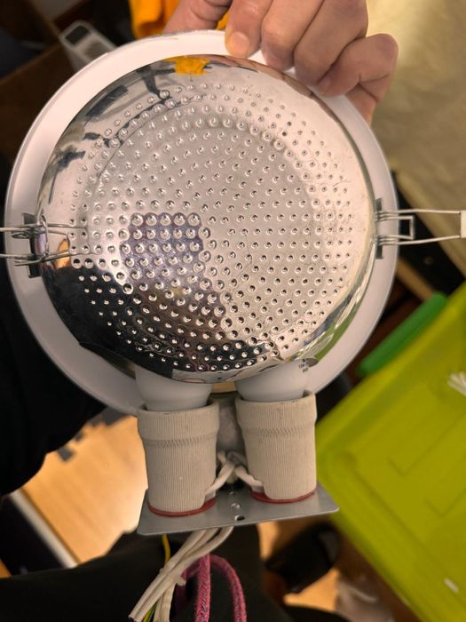 Conjunto 6 focos Luz lead