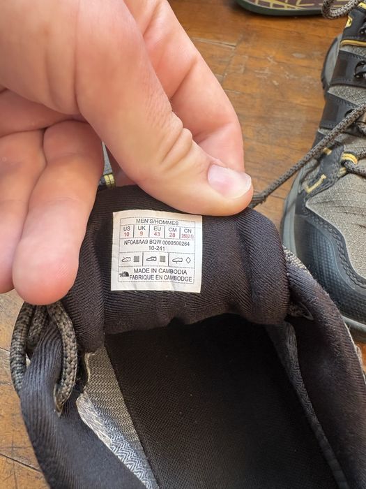 Кросівки The nort Face gore-tex