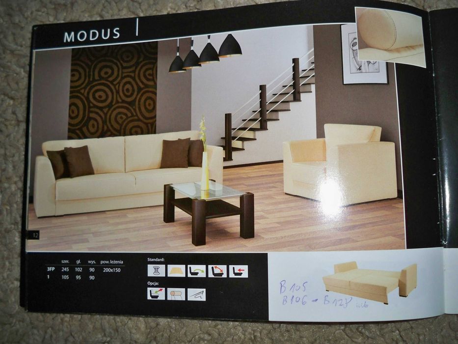 Fotel  MP Nidzica, model Modus .