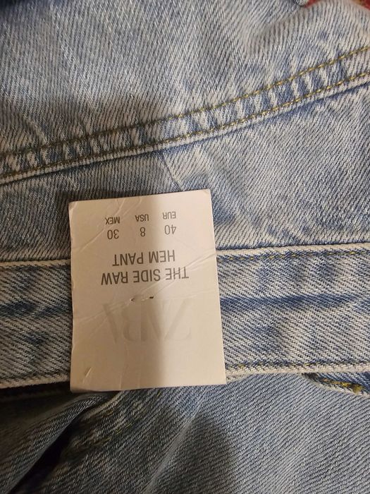 Джинсы широкие молодежные Zara