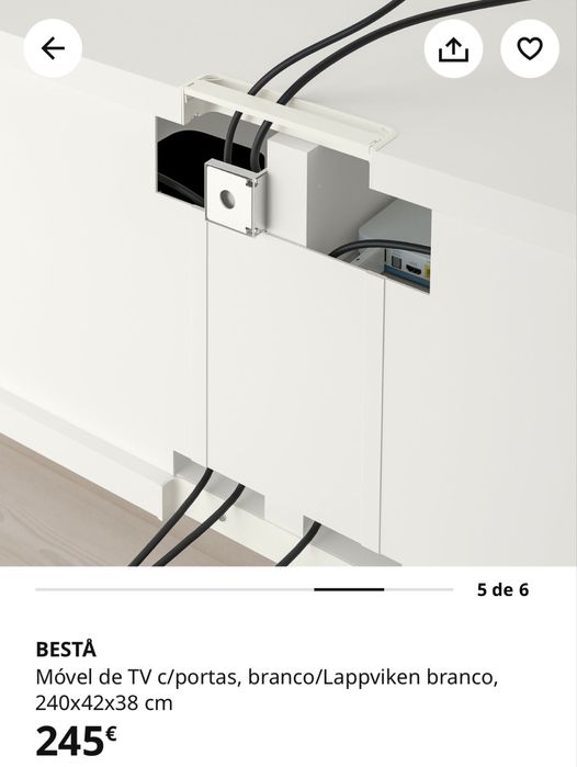 Móvel TV Besta IKEA
