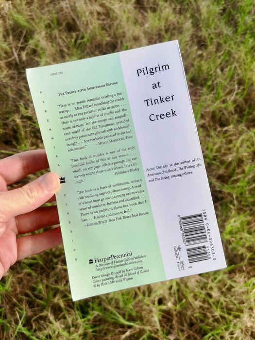 Livro Pilgrim at Tinker Creek / Annie Dillard