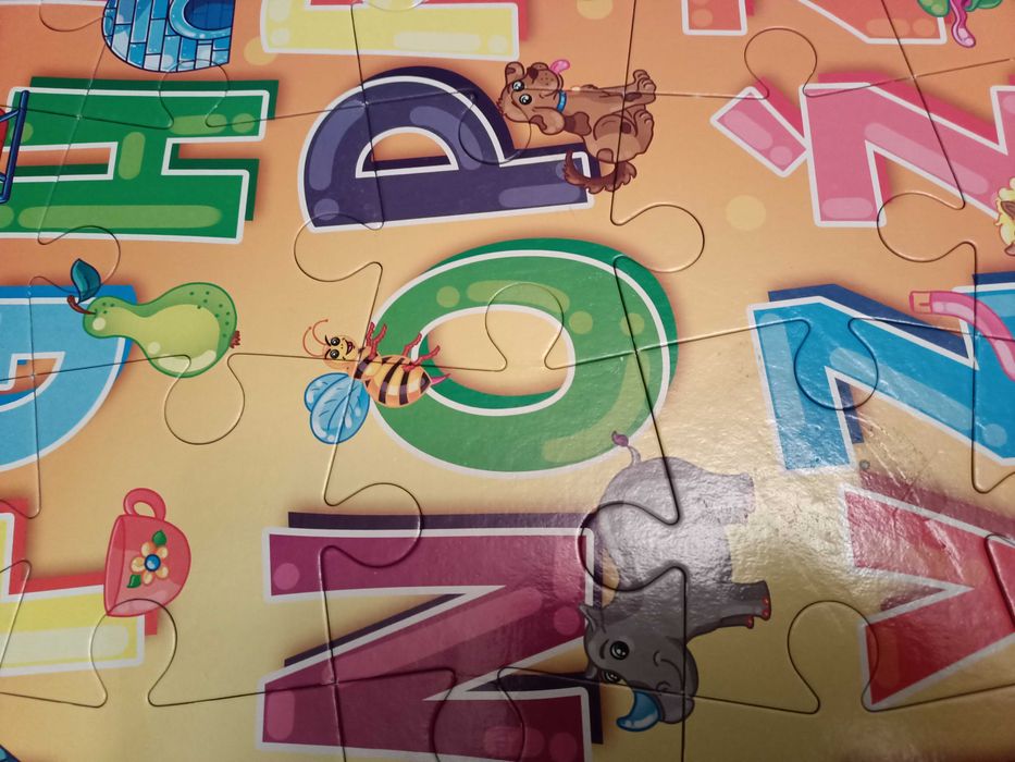 Puzzle alfabet maxi 35 elementów