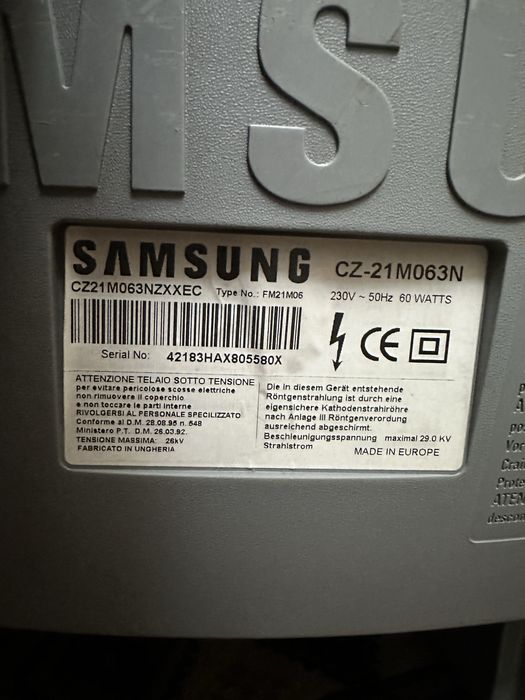 Televisão Samsung