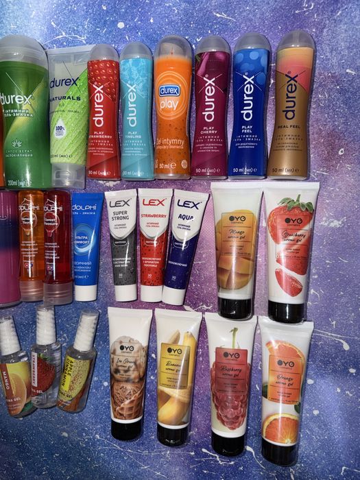 Лубрикант, Гель-Смазка, Durex, Contex, ОПТ ЦІНИ, Долфі, Egzo, One