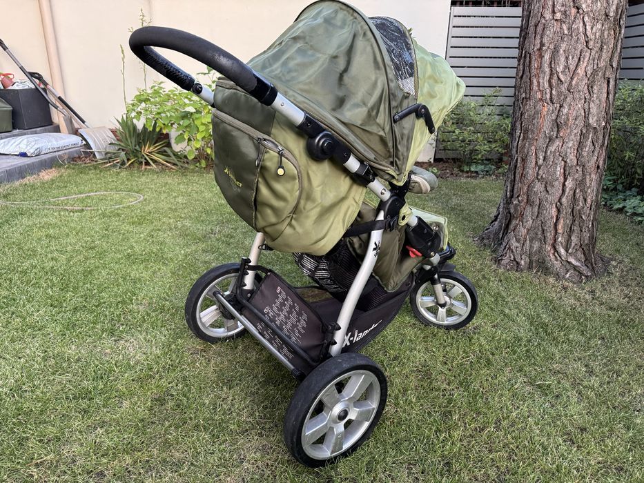 Wózek dziecięcy trzykołowy X-LANDER 3 w jednym Gondola Spacerówka