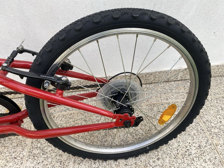 Bicicleta aro 20 - 6 velocidades
