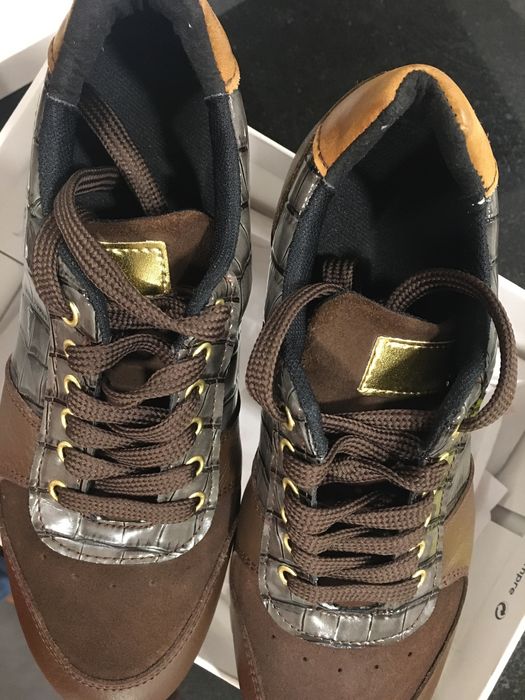 Ténis seaside castanhos NOVOS