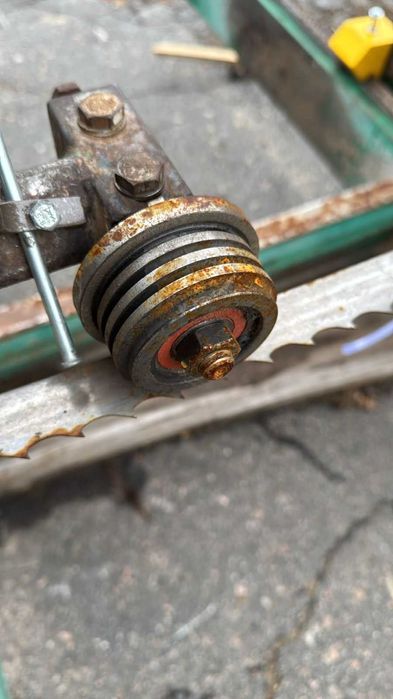 Стрічкова пилорама ПЛП-9  Робочий стан  ленточная пилорама