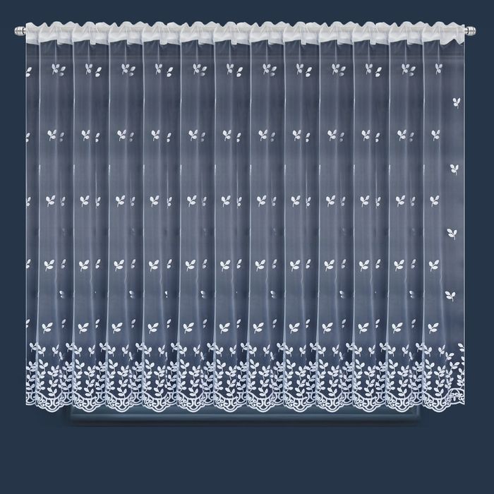 Firana 150x400 z haftowanej markizety