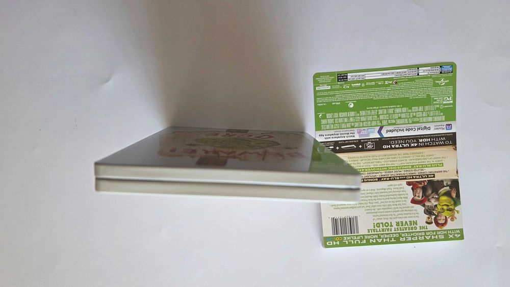 blu ray SHREK 4k steelbook