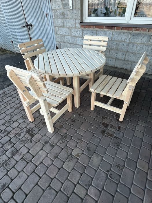 Meble ogrodiwe drewniane