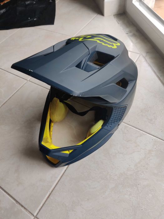 Capacete Fox PROFRAME MINK MIPS Amarelo