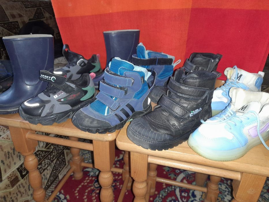 5 пар за 400 Дитяче взуття 27,28, 5 пар.