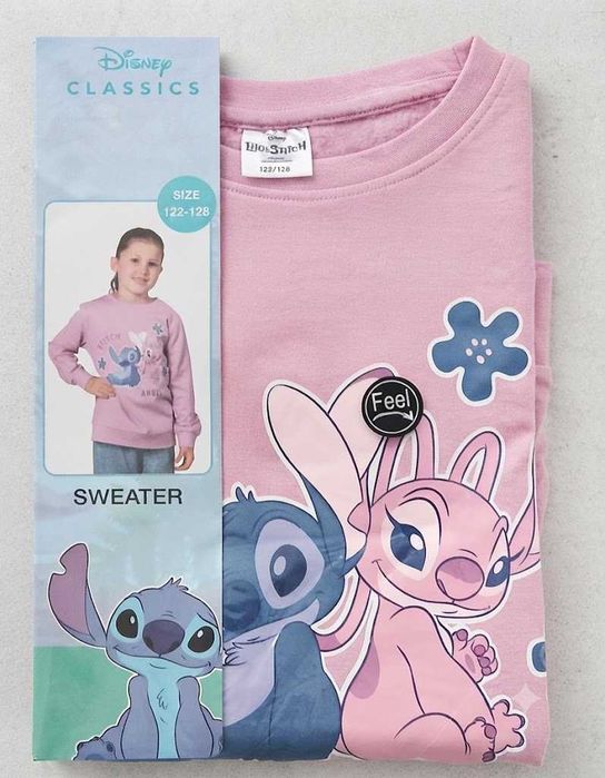 Bluza  Disney Stitch rozm.  122-128 nowa