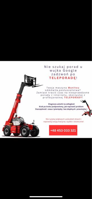 Serwis Mobilny Manitou Diagnostyka Komputerowa Mechanika