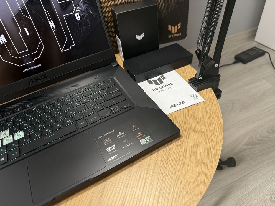 Asus DASH F15/RTX3060-6GB/2025/DD4/Пишіть перед замовленням!! (Б/у)