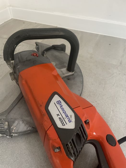 Przecinarka Piła wodna kostkacegła metal HusqvarnaK4000 zNorwegi2018r