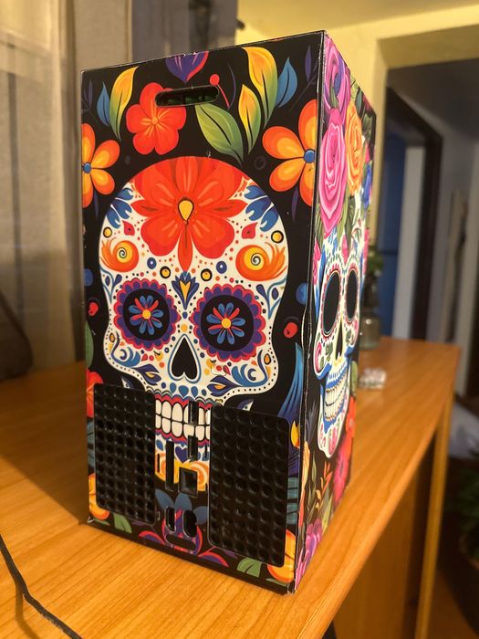 Xbox série X com vinil