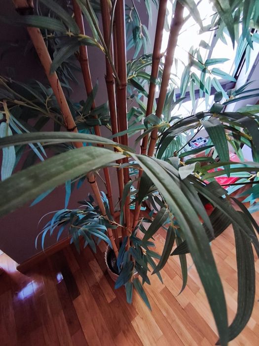 Planta artificial bambú