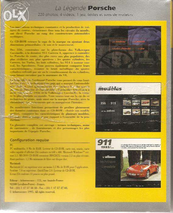 CD-ROM da Porsche