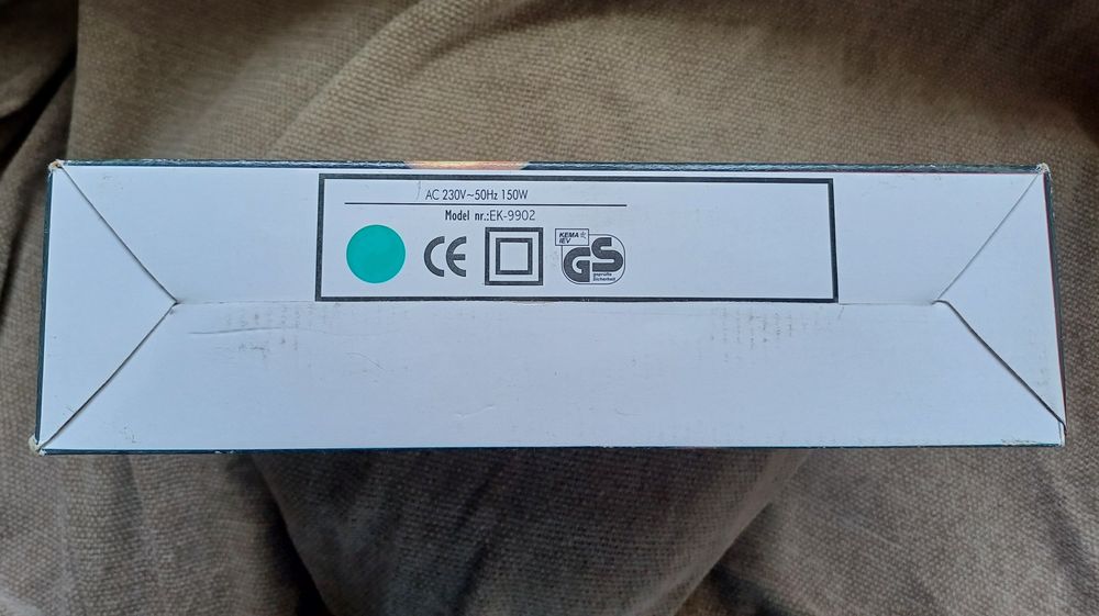 Faca elétrica com lâmina dupla NOVA