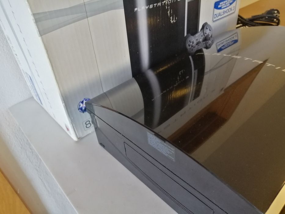 Playstation 3 fat em caixa