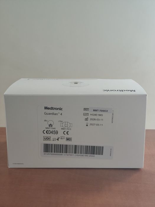 Sensor Medtronic Guardian 4  5 szt. 11.03.2027r.