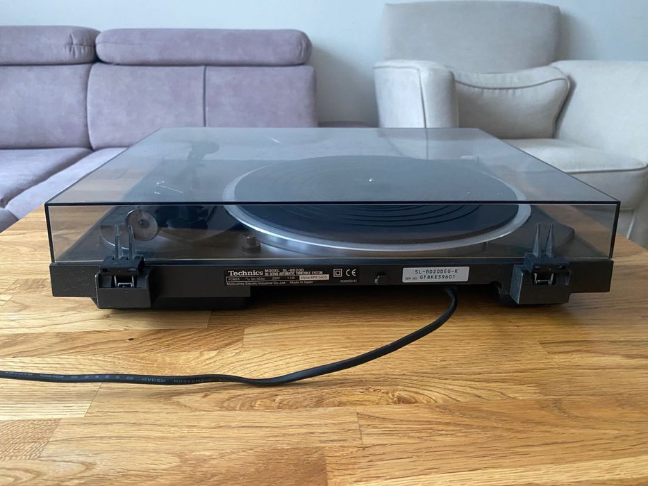 Gramofon Technics SL-BD20D – półautomat / 100% sprawny / kabel masy GND