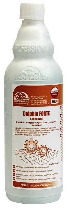 FORTE płyn do ręcznego i maszynowego mycia podłóg 1L DOLPHIN