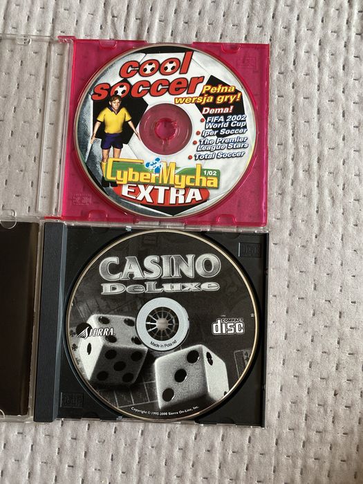 Gry PC Cool soccer, Cybet Mucha, Casino deluxe