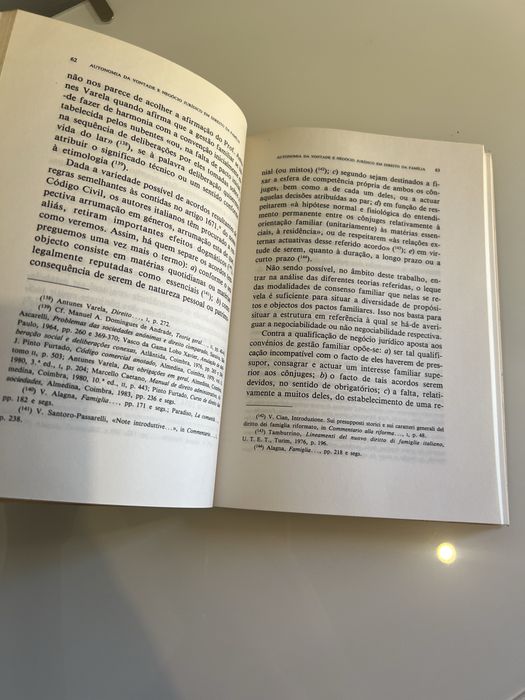 Livro “A autonomia da vontade e negócio jurídico em direito da família (Ensaio)”