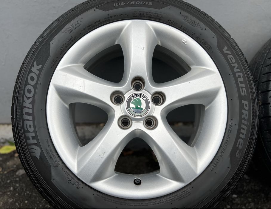 Оригінальні диски Skoda r15 5*100 Fabia Octavia Tour Roomster Rapid