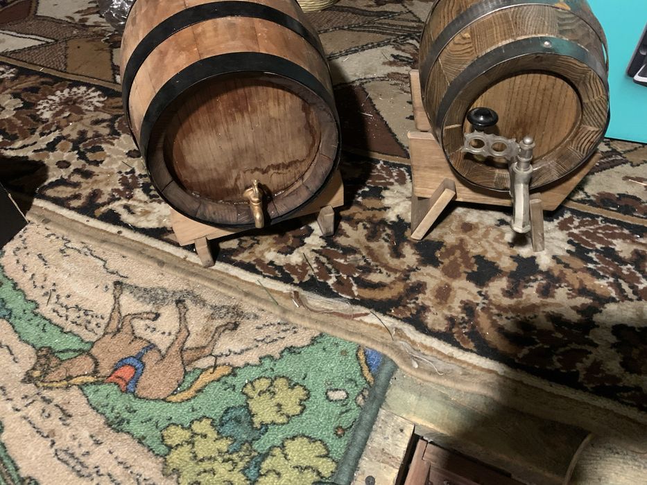 Beczka debowa 5l po whisky zamienie na sprzet wedkarski