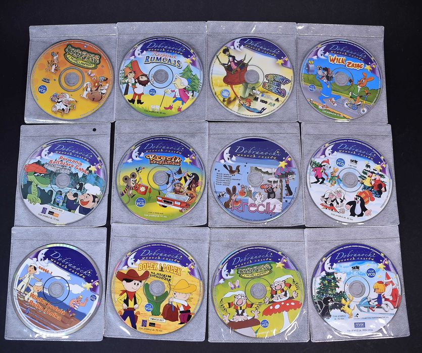 Zestaw DVD 17x Bajek PRL