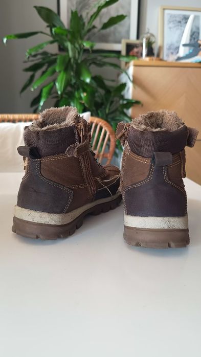Buty zimowe Smyk roz 32 brąz skóra