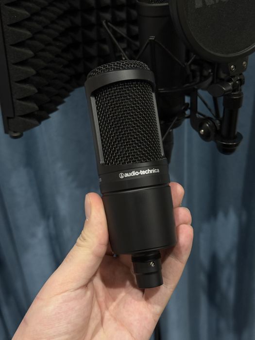 Audio-Technica AT2020 конденсаторний студійний мікрофон