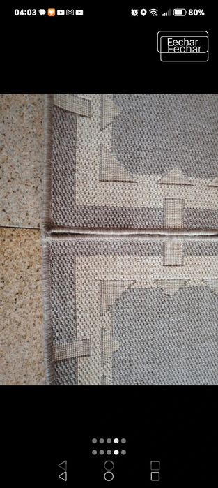 Conjunto de 3 tapetes novos