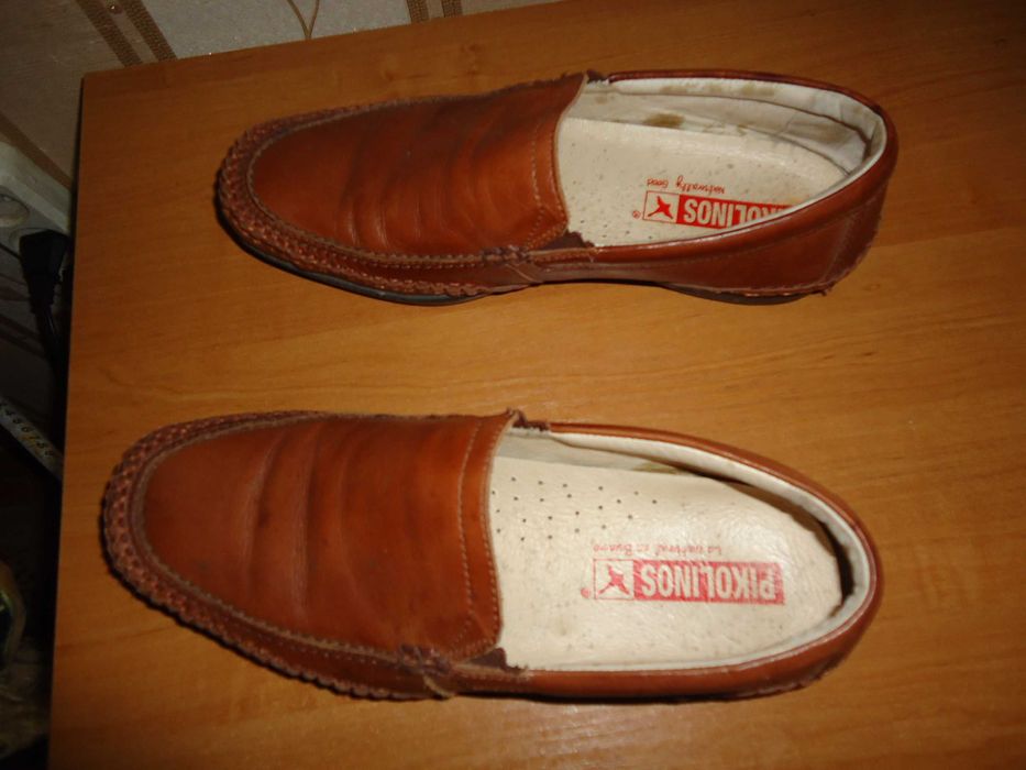 Кожаные мокасины PIKOLINOS, размер 40(26)
