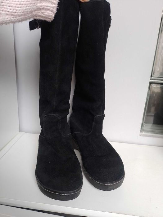 Skórzane buty Crocs W9
