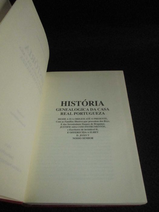 Livros História da Genealógica da Casa Real Portuguesa 15 Vol Completo