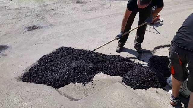 Asfalt na zimno masa bitumiczna