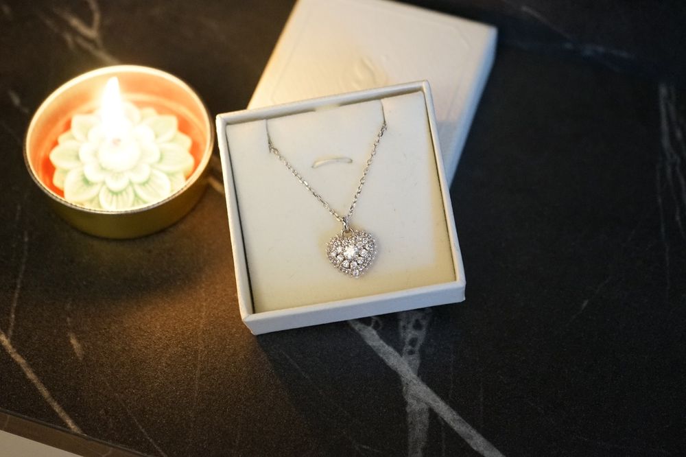 Swarovski Idyllia Pendant Heart – naszyjnik serce