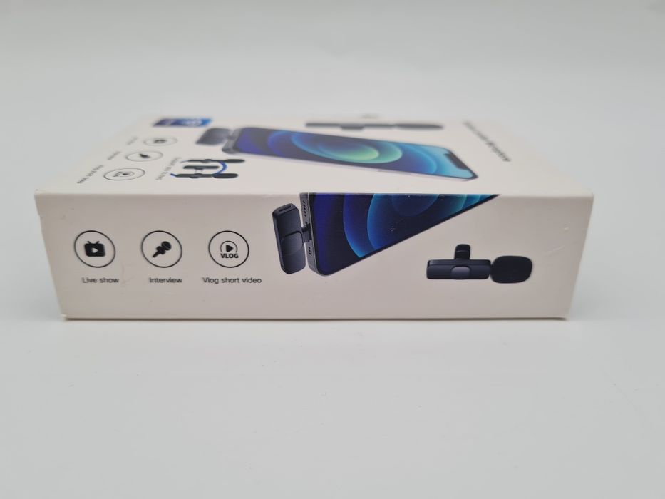 Zestaw 2 mikrofony bezprzewodowe krawatowe USB-C Android